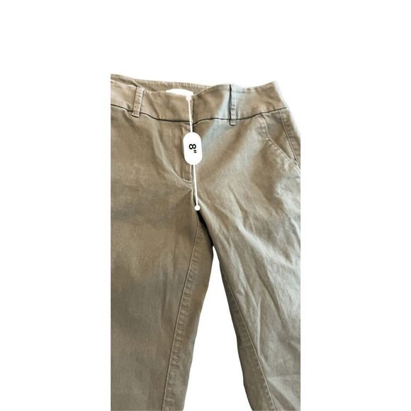LOFT MODERN CHINO CROP PANTS SIZE 2 - Picture 4 of 9